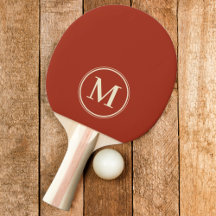 Monogram Effen Verbrande Sienna Kleur