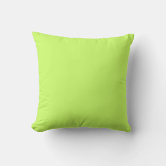MONOGRAM effen zacht pastelgroen kussen