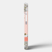 Monogram Eiffel Tower Parisian Case-Mate iPhone Case (Achterkant / Links)