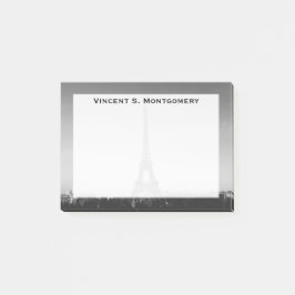 Monogram Eiffeltoren, Parijs, Frankrijk Post-it® Notes