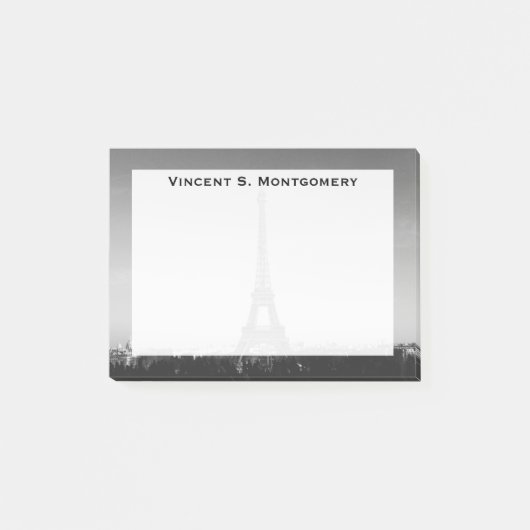 Monogram Eiffeltoren, Parijs, Frankrijk Post-it® Notes (Voorkant)