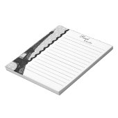 Monogram Eiffeltower Note Pad Notitieblok (Linkerzijde)