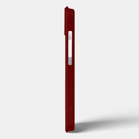 Monogram Eigen naam Initiaal Modern Plain Minimali Case-Mate iPhone Case (Achterkant / Links)