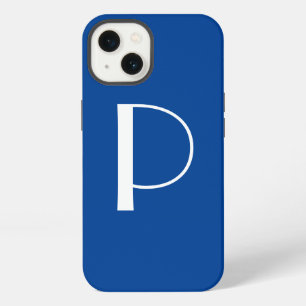 Monogram Eigen Naam Initiaal Vintage Parisian iPhone 13 Hoesje