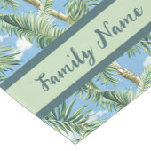 Monogram Eiland Palm Korte Tafelloper (Hoek)