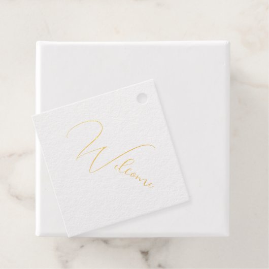 Monogram Elegant Bedankjes Labels (Met doos)