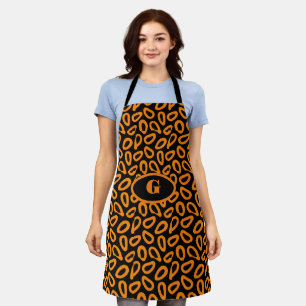 Monogram Elegant Customize Papaya Patroon Schort