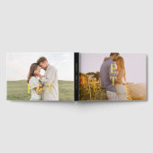 Monogram Elegant Fotobruiloft gastenboek (Volledig)