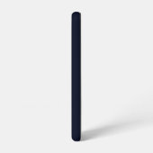 Monogram Elegant Initiaal Donkerblauw Telefoonhoes Samsung Galaxy Hoesje (Linkerkant)