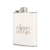 Monogram Elegant Ivory Cream Modern Minimalist Heupfles (Links)