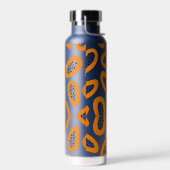 Monogram Elegant Papaya Patroon Waterfles (Links)