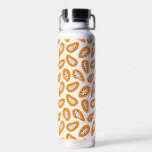 Monogram Elegant Papaya Patroon Waterfles (Achterkant)