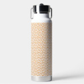 Monogram Elegant Papaya Patroon Waterfles (Voorkant)