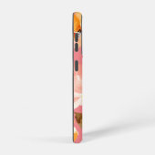 Monogram Elegant Pink Waterverf Samsung Galaxy Samsung Galaxy Hoesje (Rechterkant)
