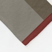 Monogram Elegant Plaid Fleece Deken (Hoek)