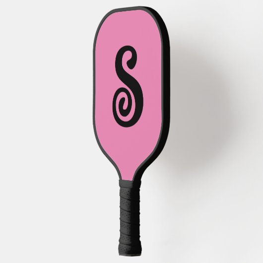 MONOGRAM ELEGANT ROZE SCRIPT PICKLEBALL PADDLE (Links)