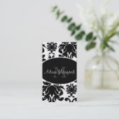 Monogram Elegant Visitekaartjes (Staand voorkant)