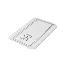 Monogram Elegant White en Black Stripes