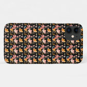 Monogram Elegante Roze Waterverf Case-Mate iPhone Case (Achterkant (horizontaal))