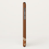 Monogram | Elephant Oranje Caravan Pattern Case-Mate iPhone Case (Achterkant/links)