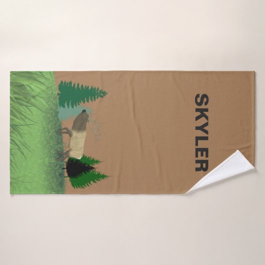 Monogram Elk Badhanddoek (Badhanddoek)