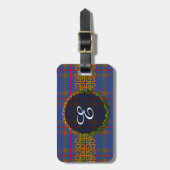 Monogram Elliot Tartan Bagagelabel (Voorkant verticaal)