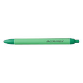 Monogram Emerald Green Zwarte Inkt Pen (Voorkant)