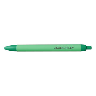 Monogram Emerald Green Zwarte Inkt Pen
