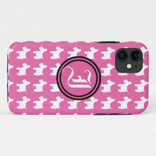 Monogram Empowerment (Westies) Case-Mate iPhone Case (Achterkant (horizontaal))