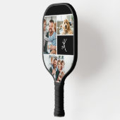 Monogram en fotocollage pickleball paddle (Links)