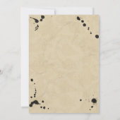 monogram en gordijn kaart (Achterkant)