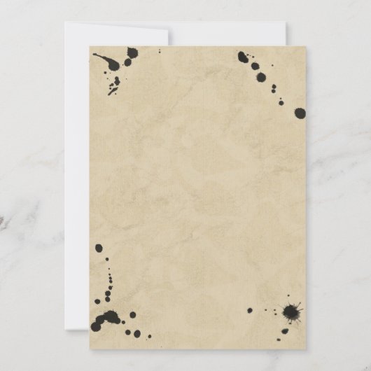  monogram en gordijn kaart (Achterkant)