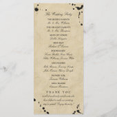 monogram en gordijn programmakaart (Achterkant)