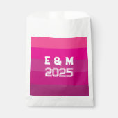 monogram en jaren bedankzakje (Voorkant)