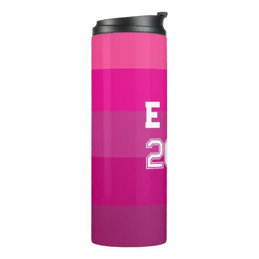 monogram en jaren thermosbeker (Gedraaid links)