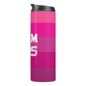 monogram en jaren thermosbeker (Geroteerd rechts)