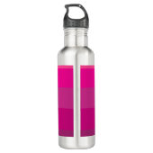  monogram en jaren waterfles  (Achterkant)