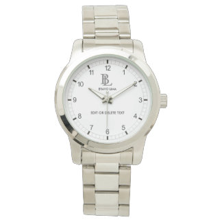  Monogram en Naam Horloge