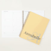 Monogram en naam planner (Display)