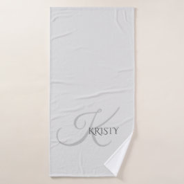 Monogram en Persoonlijke badhanddoek
