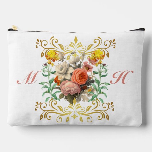 Monogram Engels Tuin  Bloemen Etui (Voorkant)