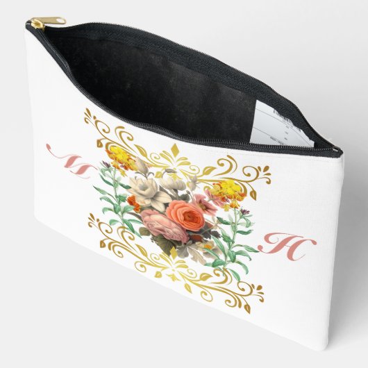 Monogram Engels Tuin  Bloemen Etui (Open)