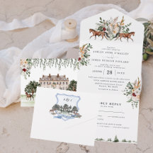 Monogram | Engelse Paarden Manor Bruiloft