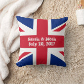 Monogram England Union Jack Wedding Kussen (Deken)