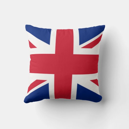 Monogram England Union Jack Wedding Kussen (Achterkant)