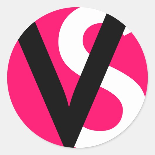 Monogram envelop afdichting Stickers (Voorkant)