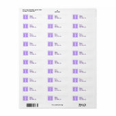 Monogram Etiket (Full Sheet)