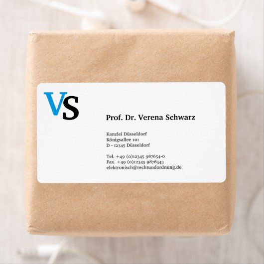 Monogram Etiket Sticker (Insitu)