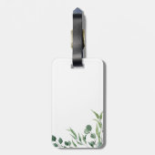 Monogram Eucalyptus Botanicals Bagagelabel (Achterkant verticaal)