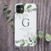 Monogram Eucalyptus Botanisch iPhone Hoesje